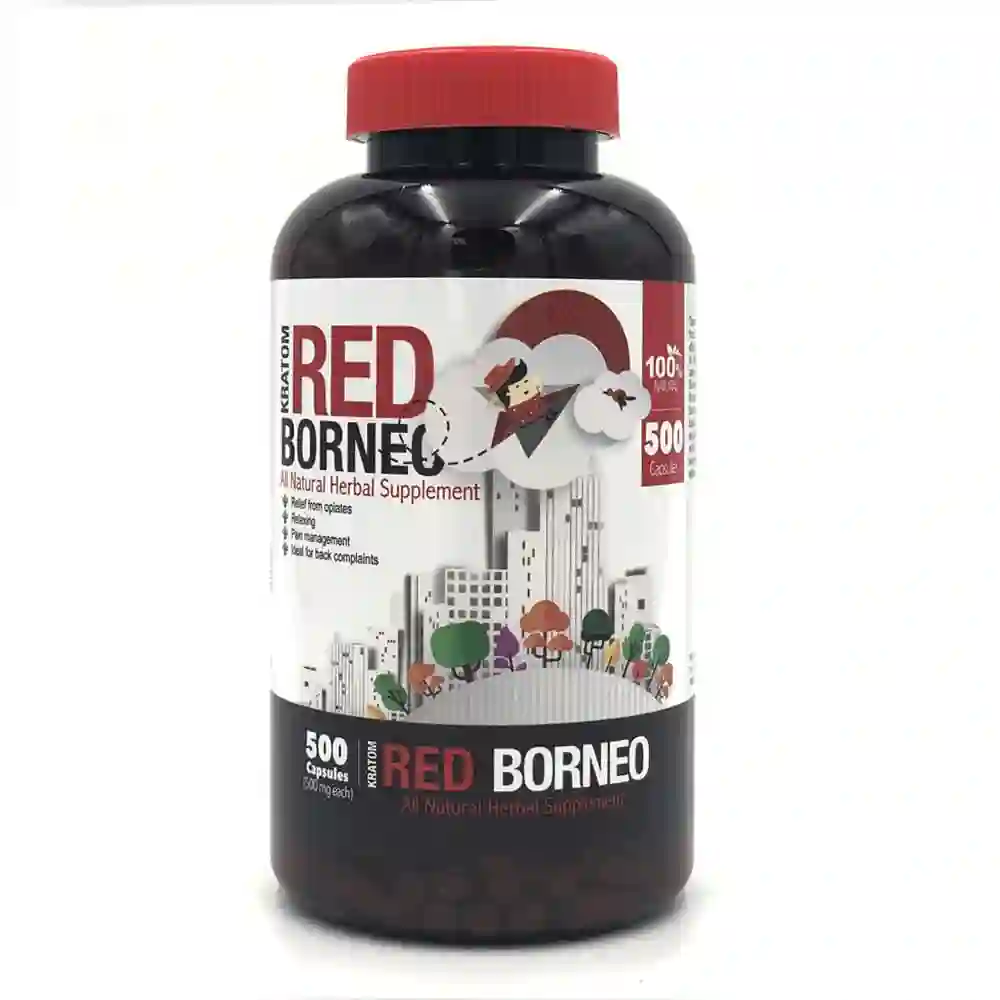 Bumble Bee Red Borneo Kratom Capsules | Image 1 | Bumble Bee Red Borneo Kratom Capsules