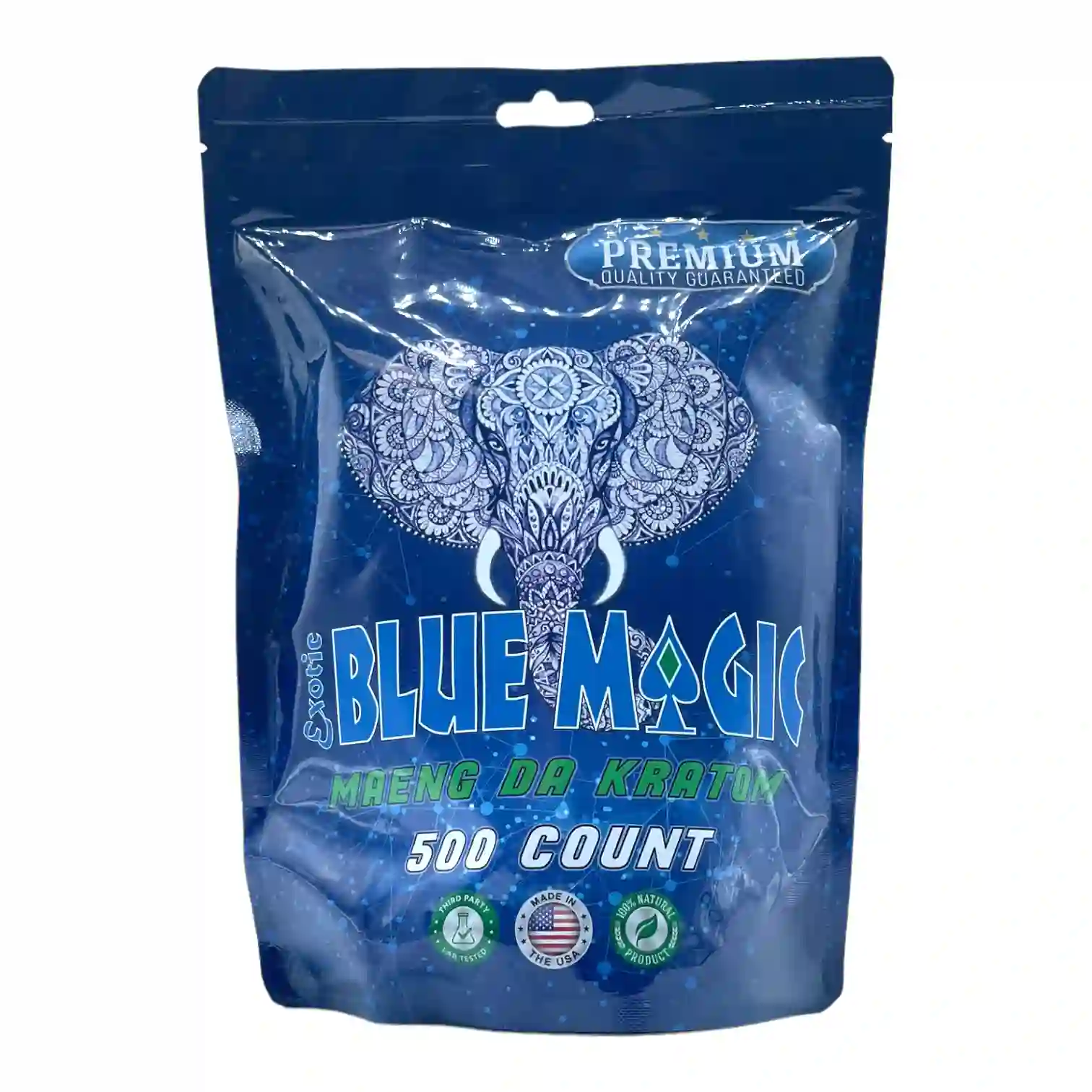 Blue Magic Maeng Da Kratom Capsules | Image 1 | Blue Magic Maeng Da Kratom Capsules