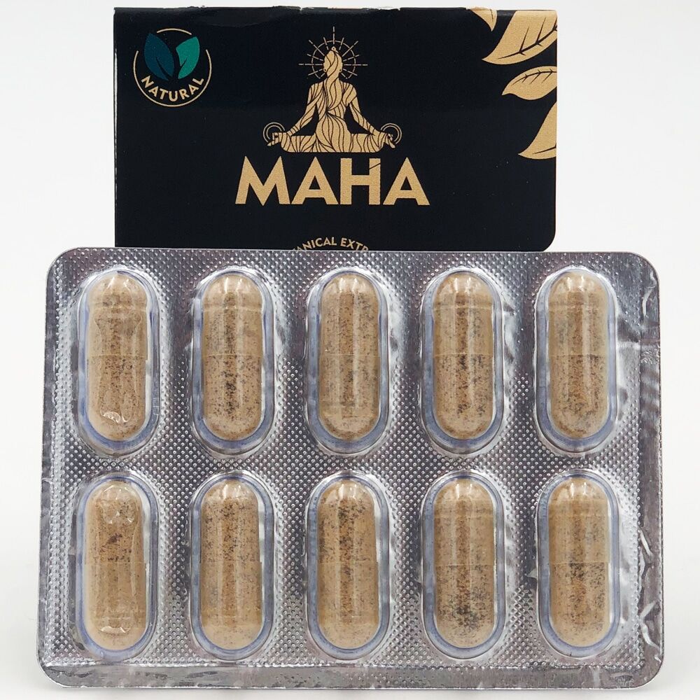 MAHA Gold Kratom Extract Capsules | Image 2 | MAHA Gold Kratom Extract Capsules