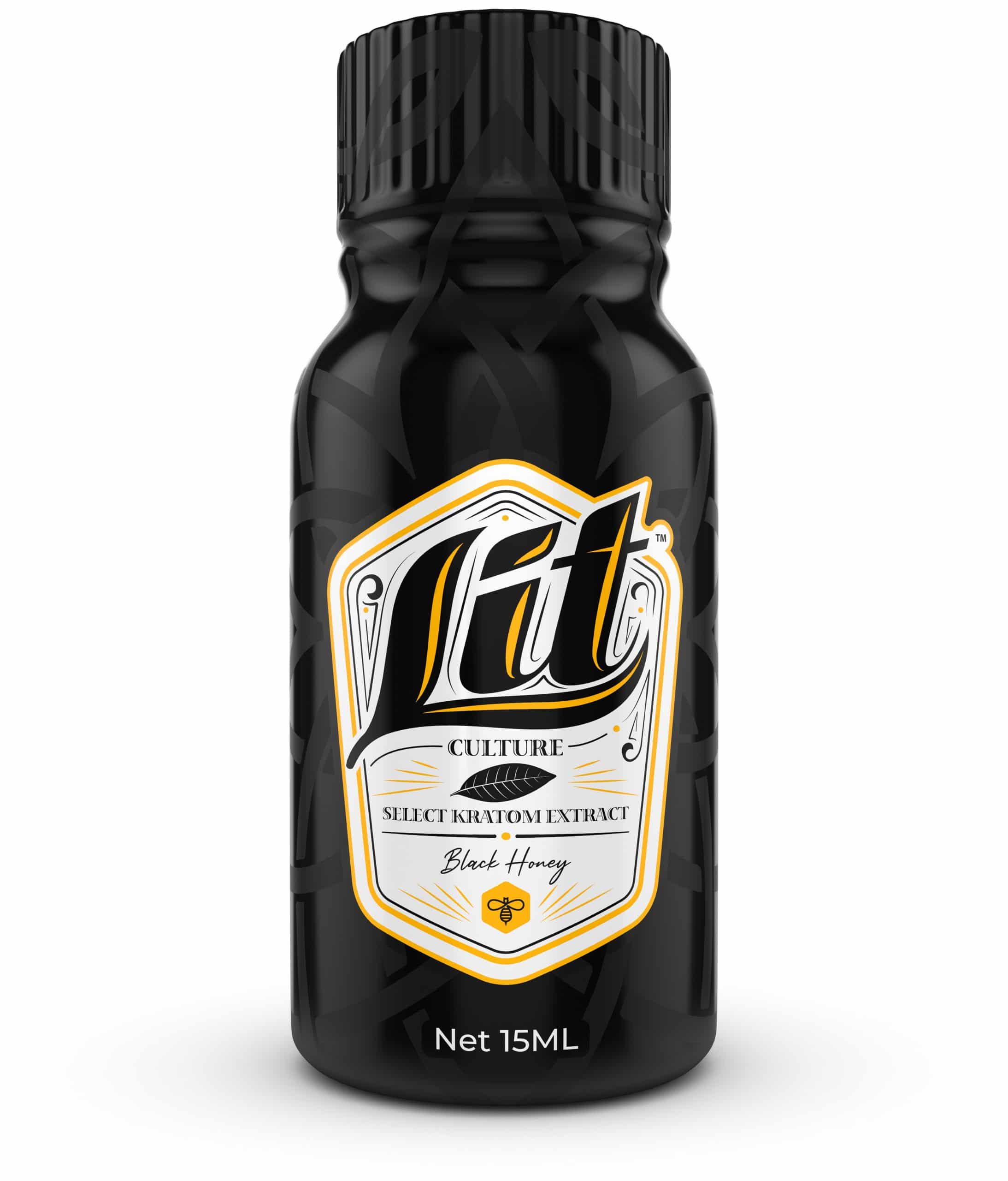 Lit Culture Kratom Extract Shot Black Honey 15mL | Image 4 | Lit Culture Kratom Extract Shot Black Honey 15mL