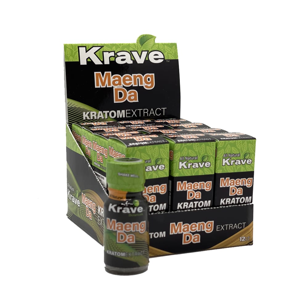 Krave Maeng Da Kratom Extract Shot 10mL | Image 2 | Krave Maeng Da Kratom Extract Shot 10mL
