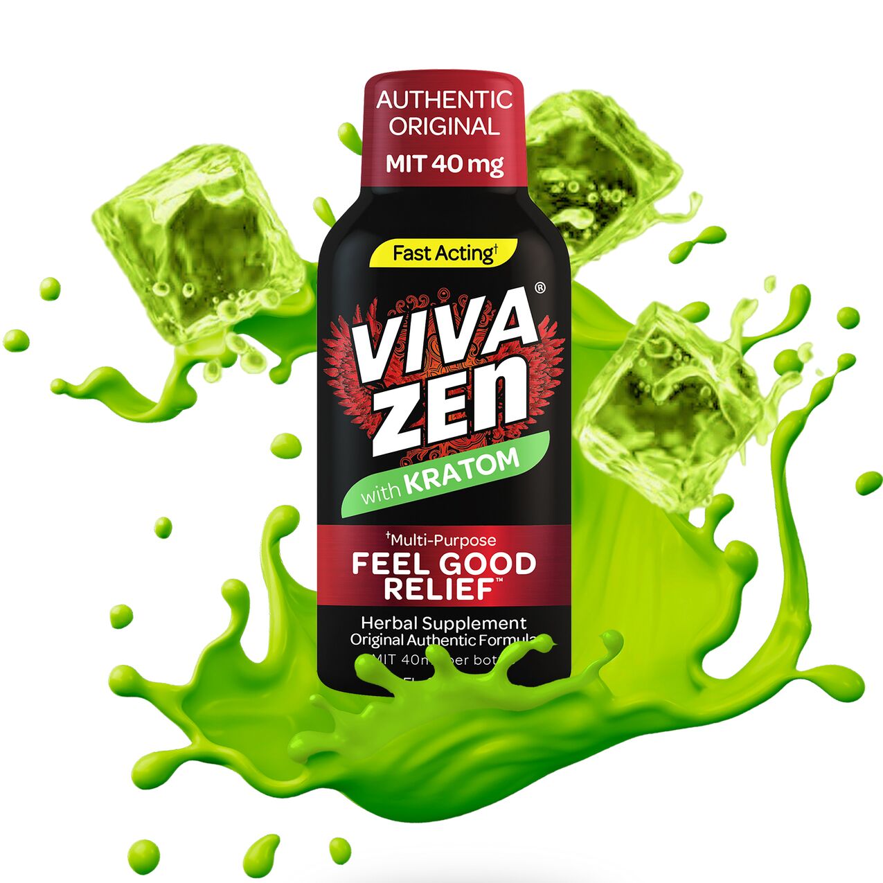 VIVAZEN Authentic Original Kratom Shot 56mL | Image 1 | VIVAZEN Authentic Original Kratom Shot 56mL
