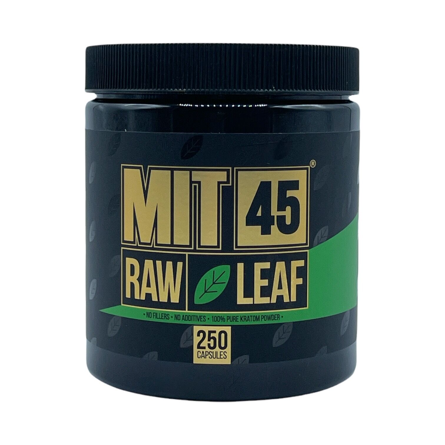 MIT 45 Raw Green Leaf Kratom Capsules | Image 2 | MIT 45 Raw Green Leaf Kratom Capsules
