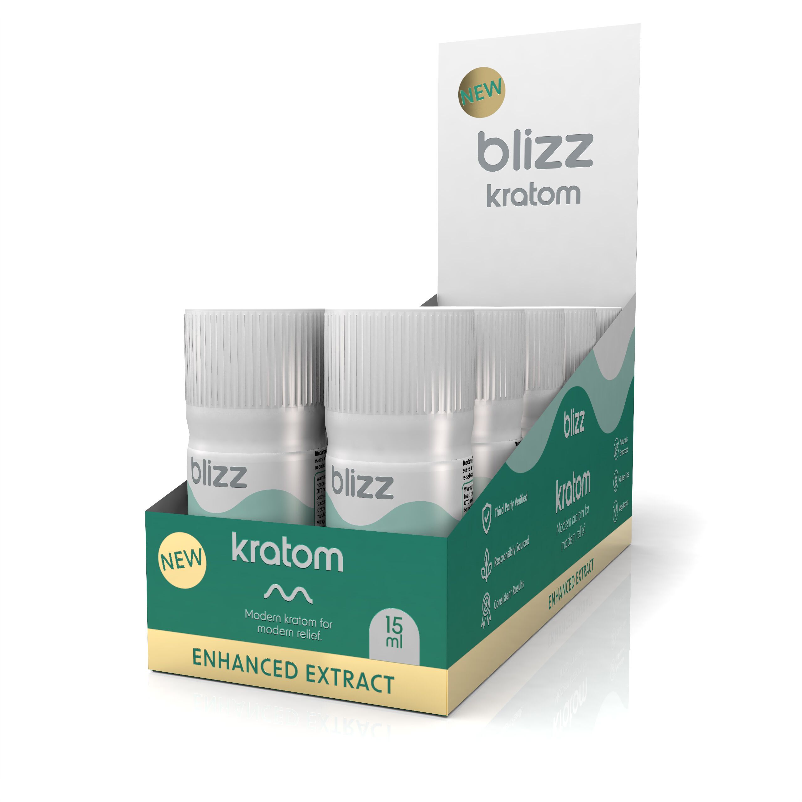 Blizz Enhanced Kratom Extract Shot | Image 3 | Blizz Enhanced Kratom Extract Shot