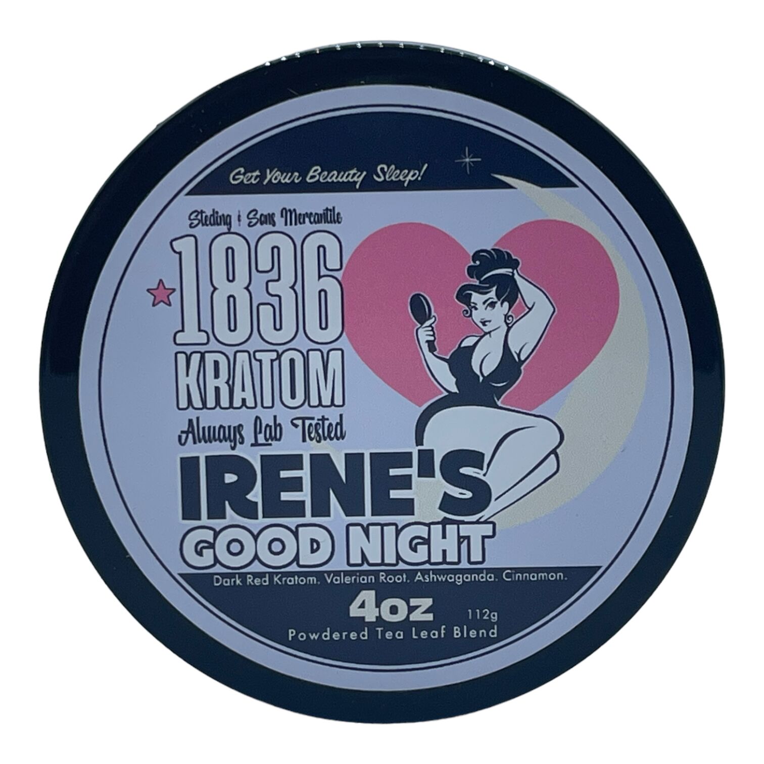 1836 Kratom Red Irene's Good Night Kratom Powder | Image 1 | 1836 Kratom Red Irene’s Good Night Kratom Powder