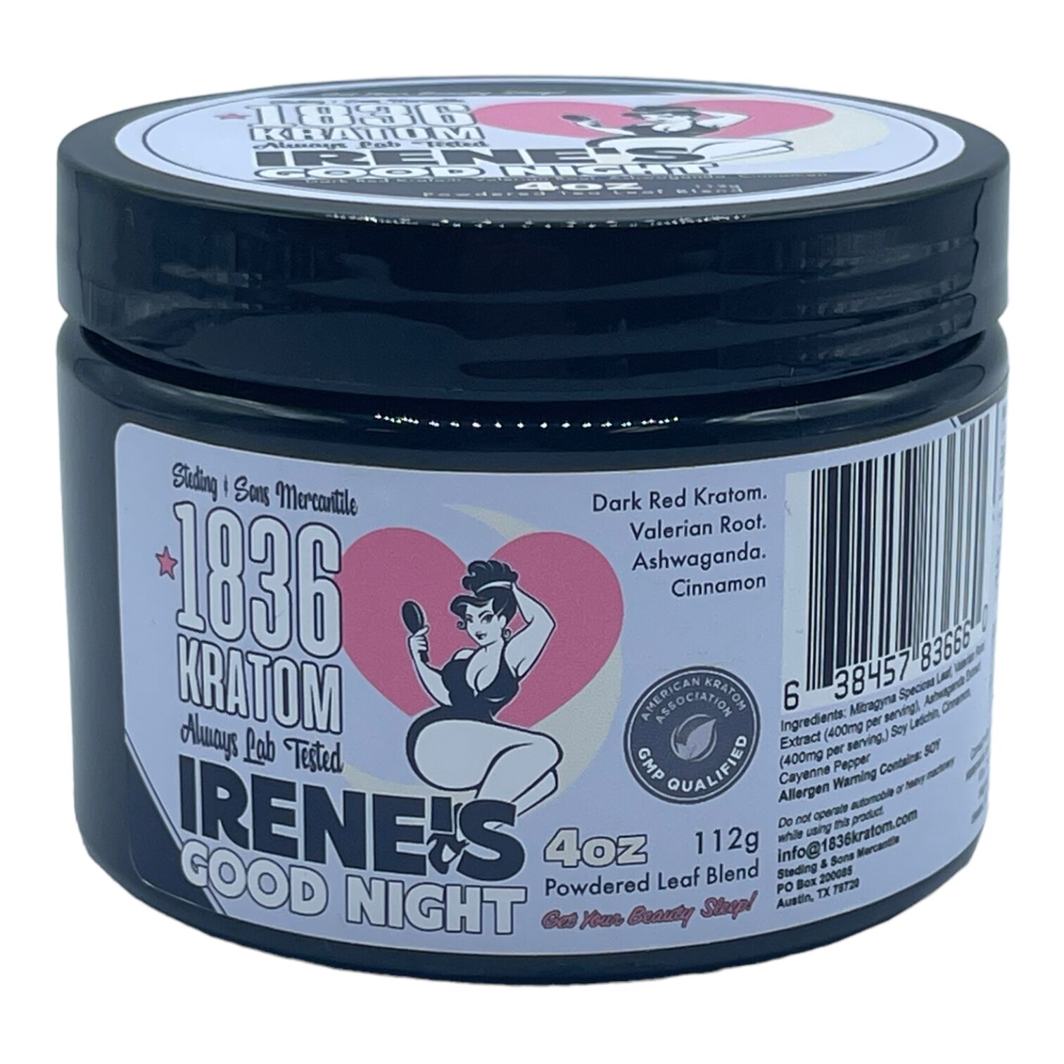 1836 Kratom Red Irene's Good Night Kratom Powder | Image 2 | 1836 Kratom Red Irene’s Good Night Kratom Powder