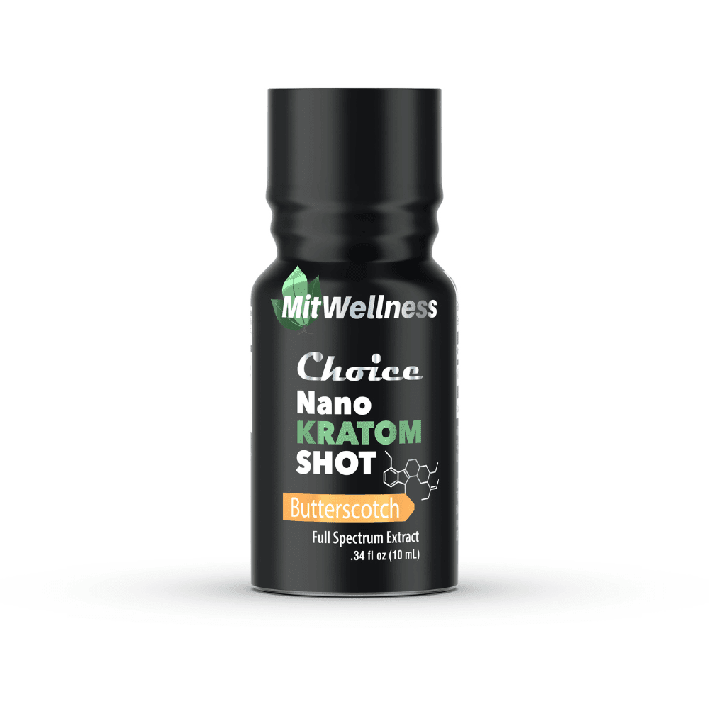 Mit Wellness Choice NANO Butterscotch Kratom Shot 110mg 10mL (BUY 1 GET 1) | Image 1 | Mit Wellness Choice NANO Butterscotch Kratom Shot 110mg 10mL (BUY 1 GET 1)