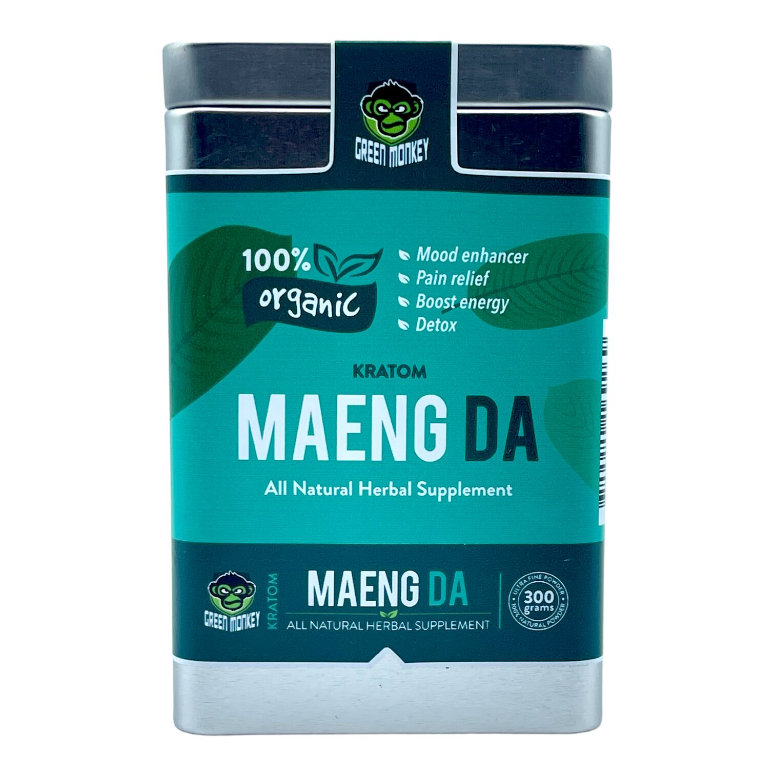 Green Monkey Maeng Da Kratom Powder | Image 2 | Green Monkey Maeng Da Kratom Powder