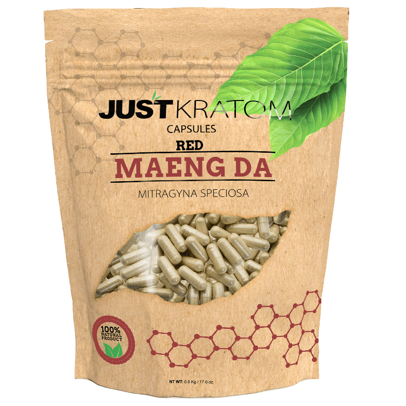 Just Kratom Red Maeng Da Kratom Capsules | Image 4 | Just Kratom Red Maeng Da Kratom Capsules