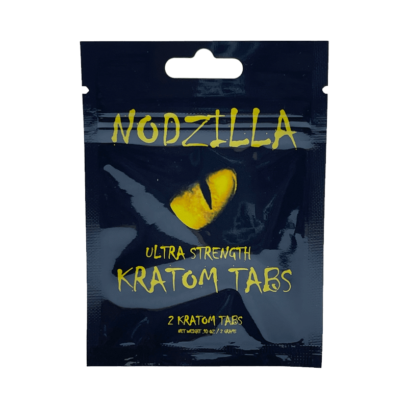 Nodzilla Kratom Ultra Strength Kratom Tabs - 2 tabs | Image 1 | Nodzilla Kratom Ultra Strength Kratom Tabs – 2 tabs