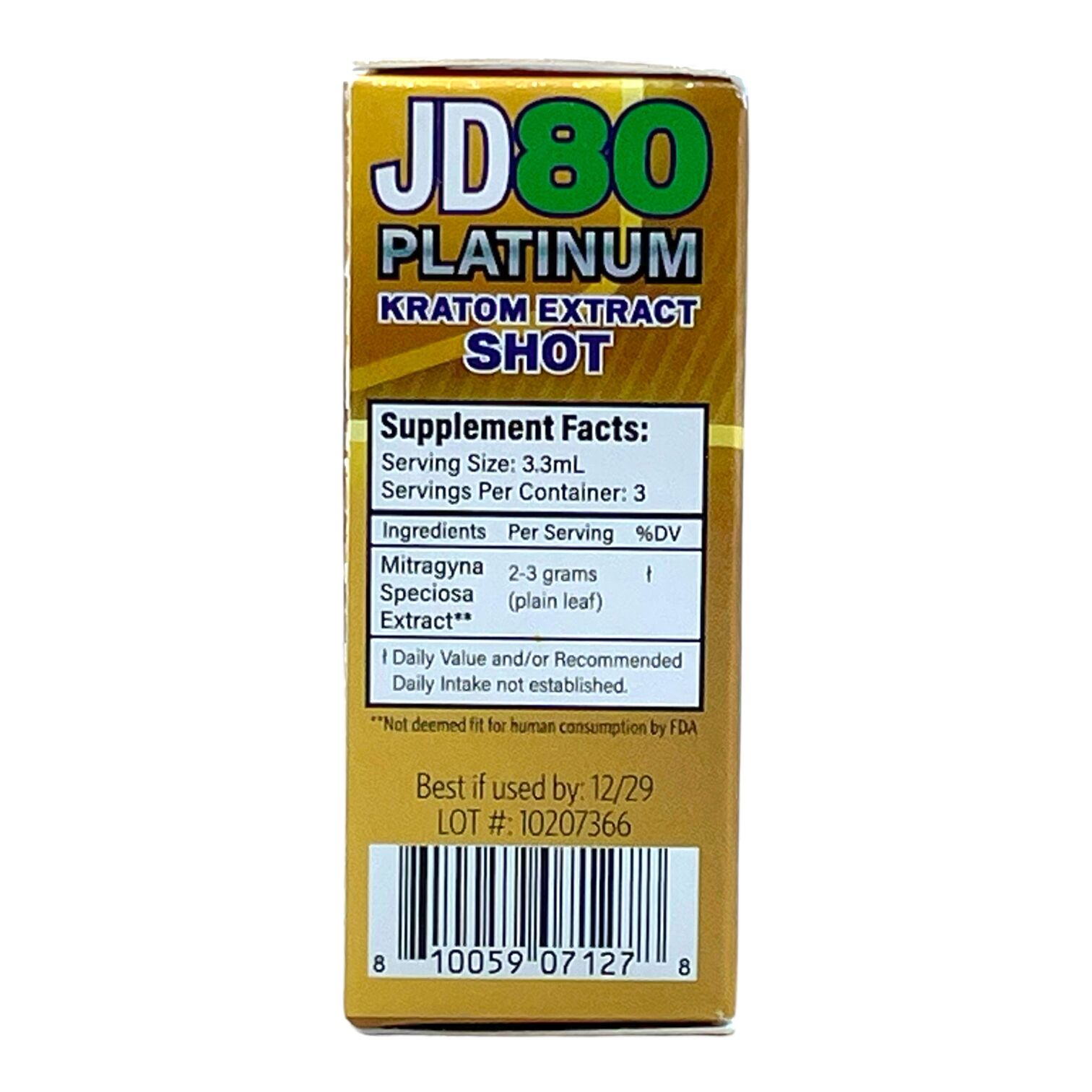 Revive Kratom Extract Shot JD80 300mg 10mL | Image 3 | Revive Kratom Extract Shot JD80 300mg 10mL