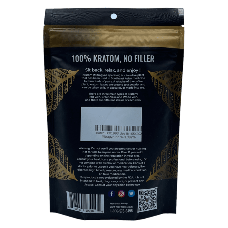 Prof Whyte's Trainwreck Kratom Powder | Image 2 | Prof Whyte’s Trainwreck Kratom Powder