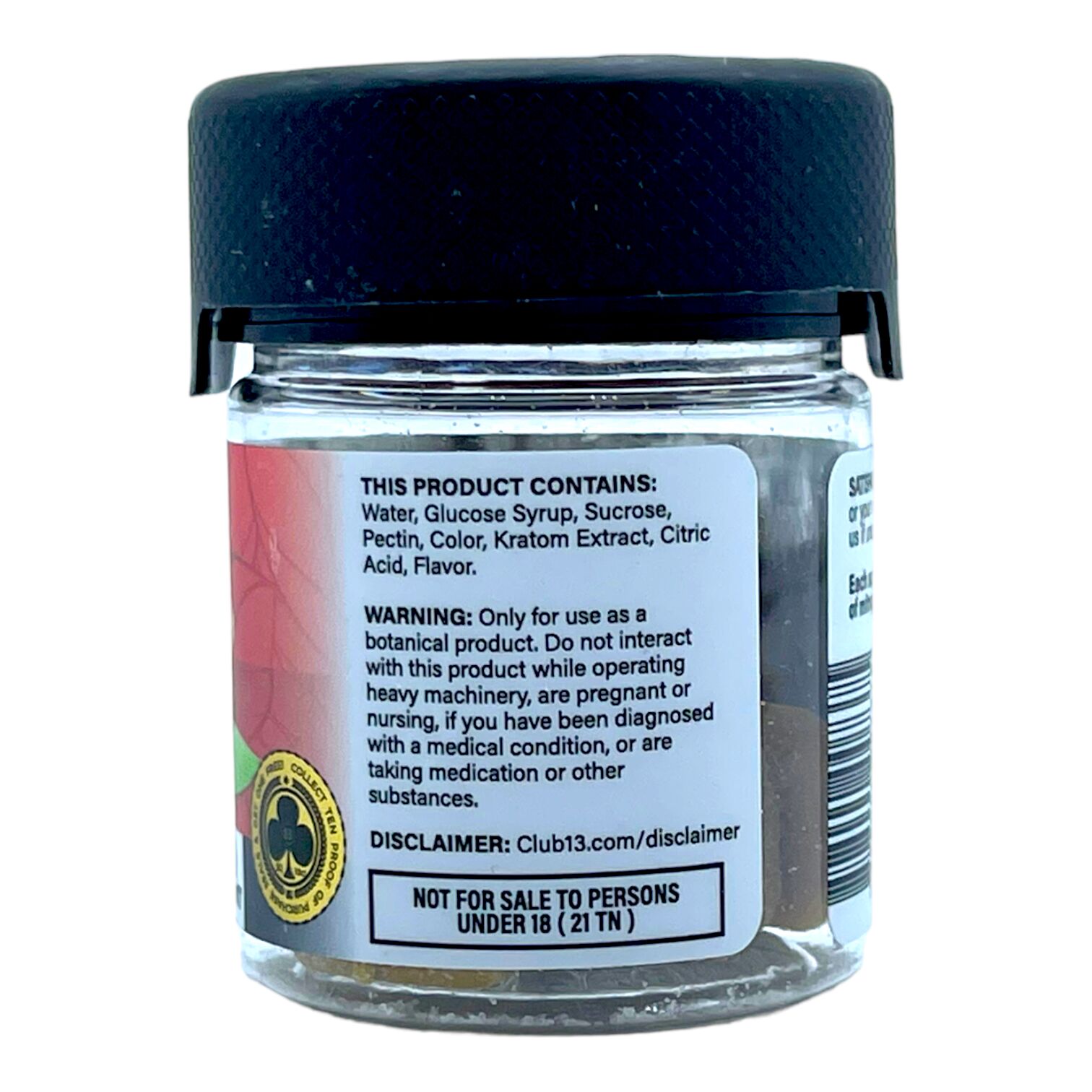 Club 13 Tropical Extract Kratom Gummies | Image 4 | Club 13 Tropical Extract Kratom Gummies