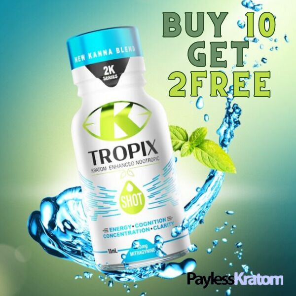 K-Tropix Kanna Kratom Nootropic Shot EXCLUSIVE DEAL | Image 1 | K-Tropix Kanna Kratom Nootropic Shot EXCLUSIVE DEAL