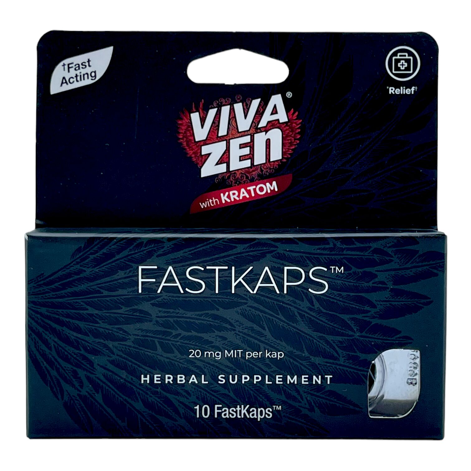 VIVAZEN FastKaps Kratom Extract Gel Caps | Image 1 | VIVAZEN FastKaps Kratom Extract Gel Caps