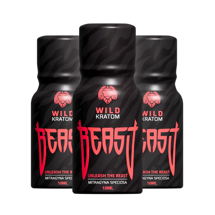 Wild Kratom Beast Kratom Shot 150mg 10mL | Image 1 | Wild Kratom Beast Kratom Shot 150mg 10mL