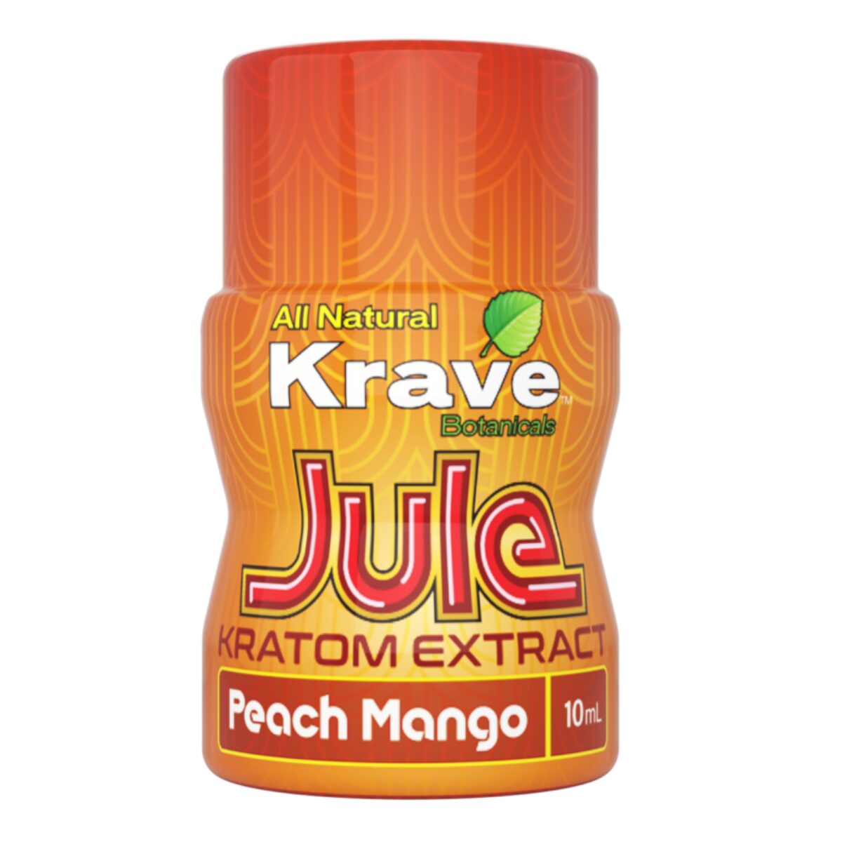Krave Jule Kratom Extract Shot Peach Mango 100mg 10mL | Image 1 | Krave Jule Kratom Extract Shot Peach Mango 100mg 10mL