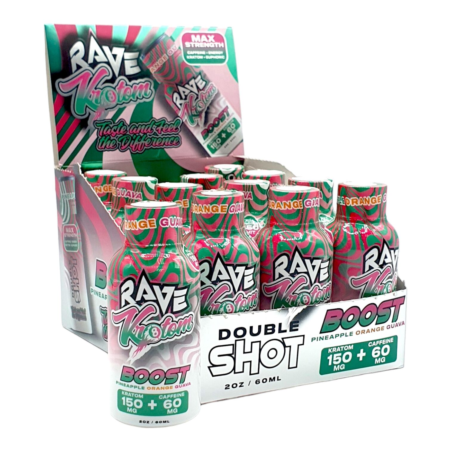 Rave Kratom and Caffeine Boost Shot DEAL | Image 3 | Rave Kratom and Caffeine Boost Shot DEAL