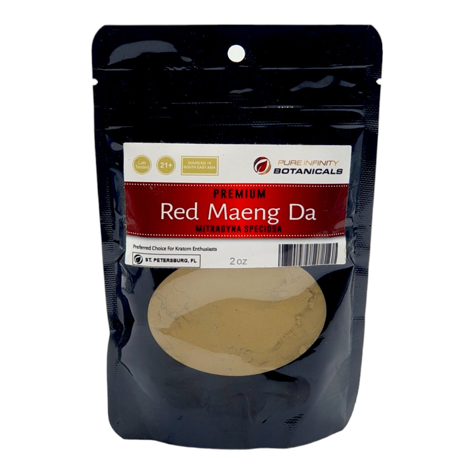 Pure Infinity Red Maeng Da Kratom Powder | Image 1 | Pure Infinity Red Maeng Da Kratom Powder