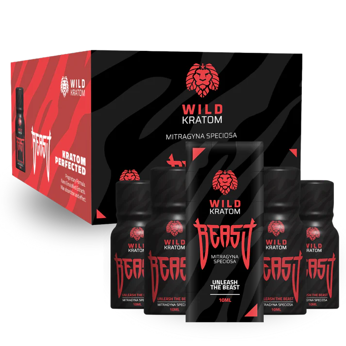 Wild Kratom Beast Kratom Shot 150mg 10mL | Image 4 | Wild Kratom Beast Kratom Shot 150mg 10mL