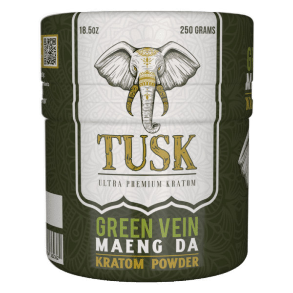 Tusk Green Vein Maeng Da Kratom Powder