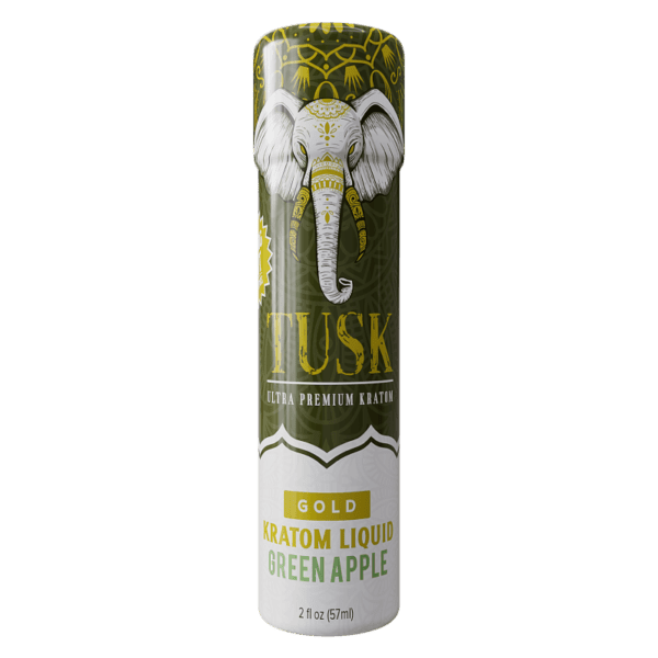 Tusk Green Apple Gold Kratom Shot 150mg 60mL