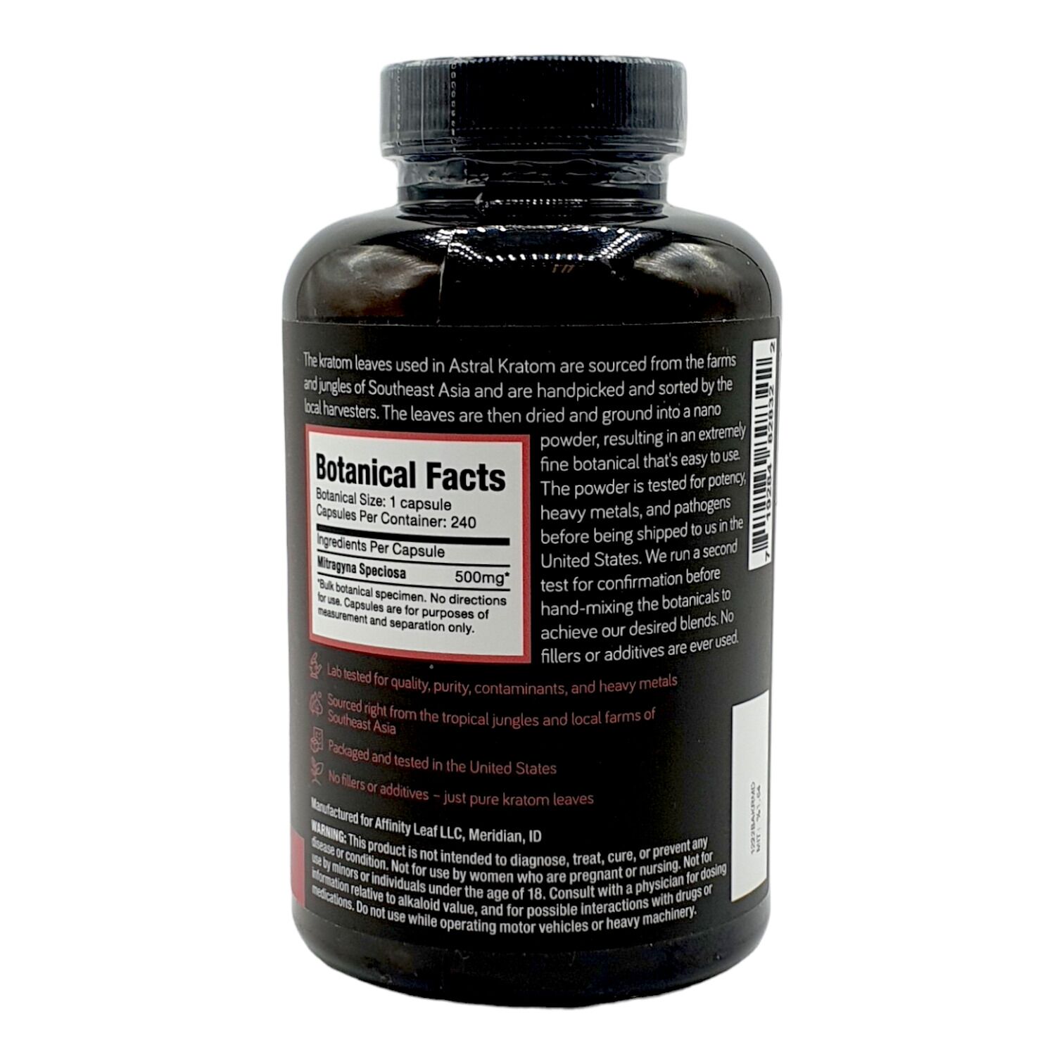 Astral Red Maeng Da Kratom Capsules | Image 2 | Astral Red Maeng Da Kratom Capsules