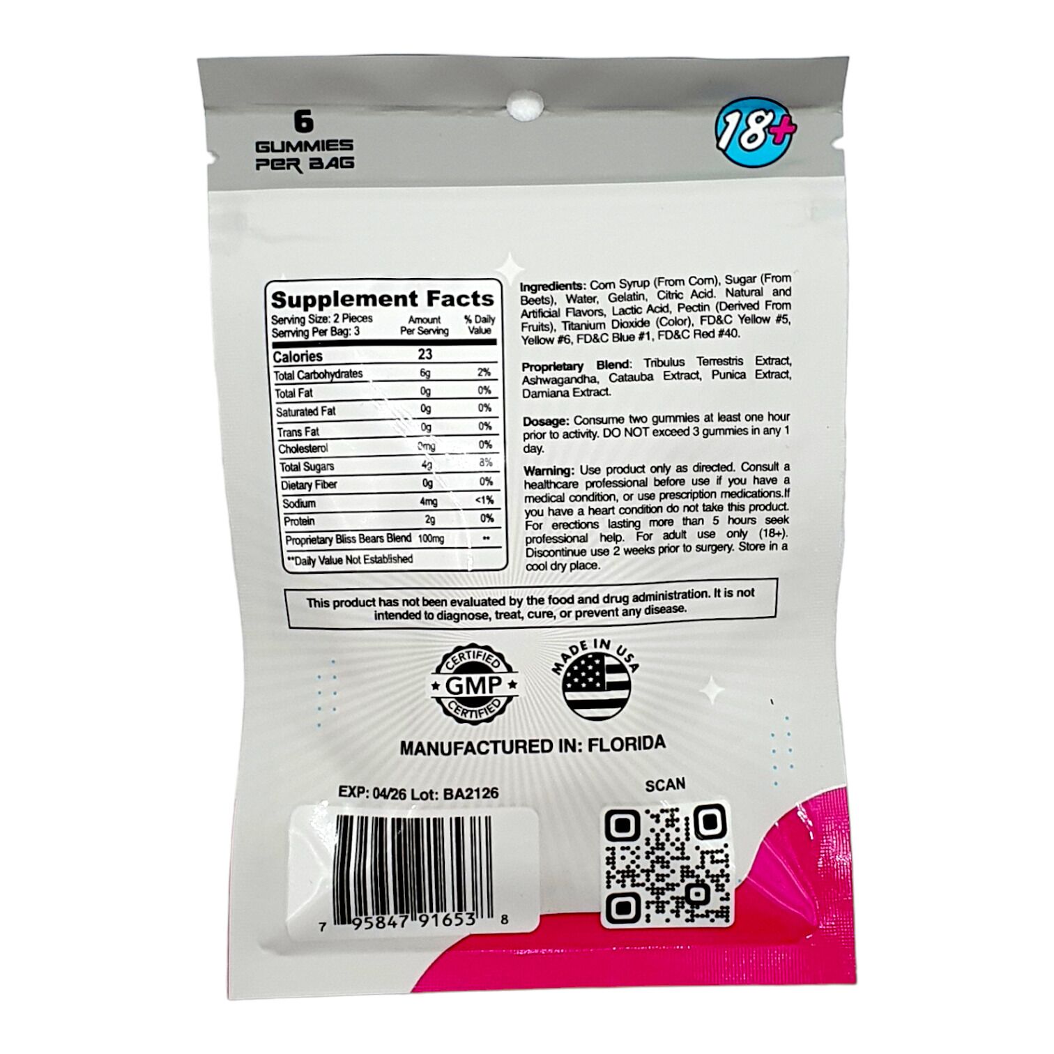 Boner Bears Female Enhancement Gummies | Image 3 | Boner Bears Female Enhancement Gummies