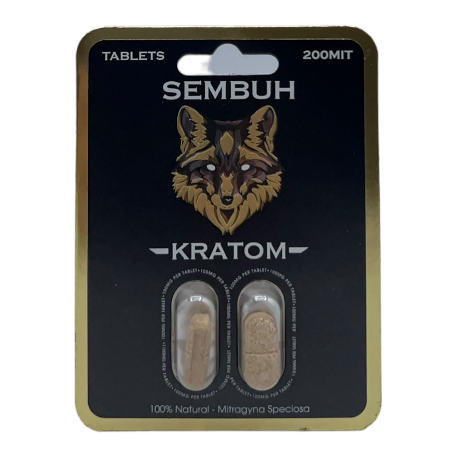 Sembuh Kratom Tablet 200mg MIT | Image 1 | Sembuh Kratom Tablet 200mg MIT