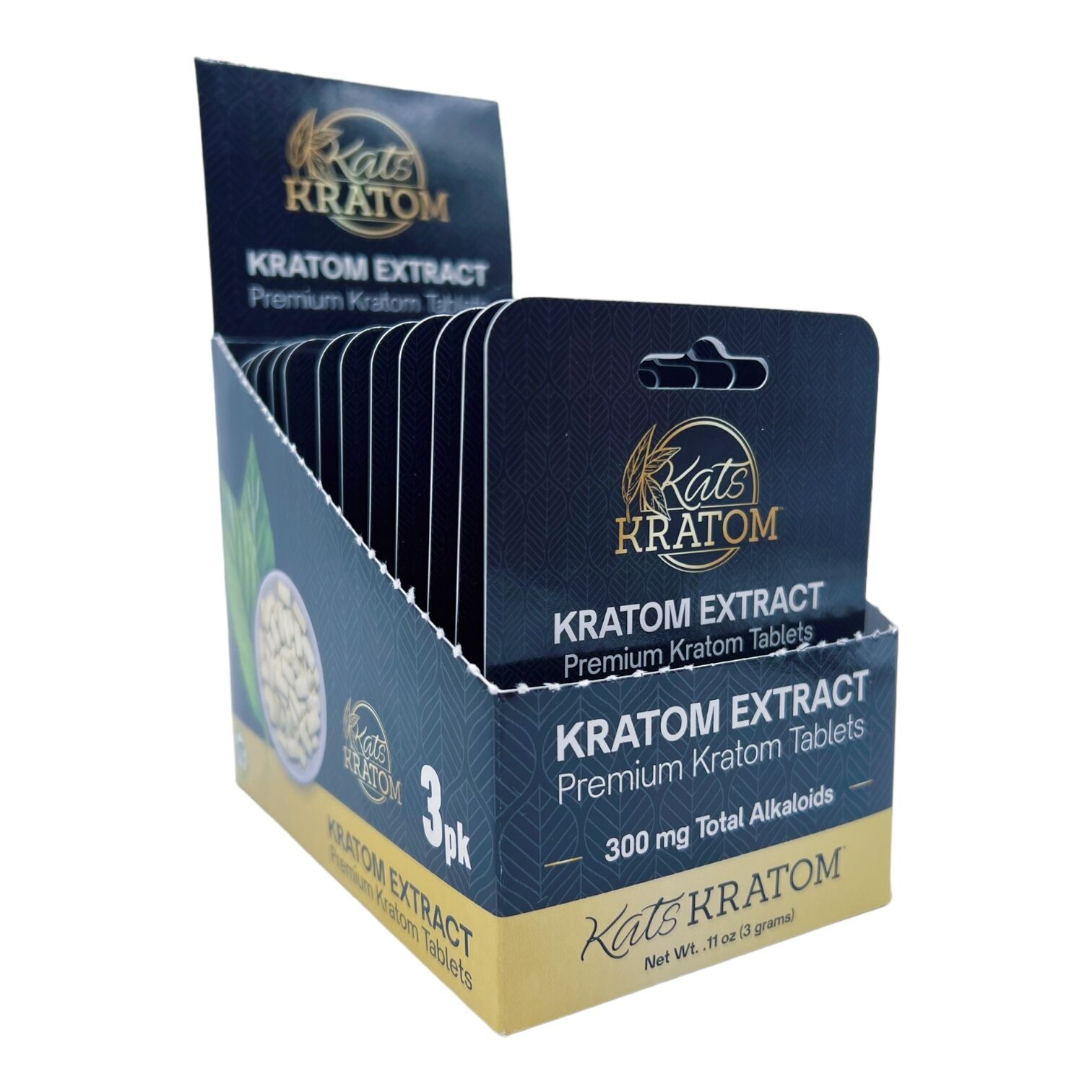 Kats Kratom Premium Kratom Tablets 300 mg | Image 4 | Kats Kratom Premium Kratom Tablets 300 mg