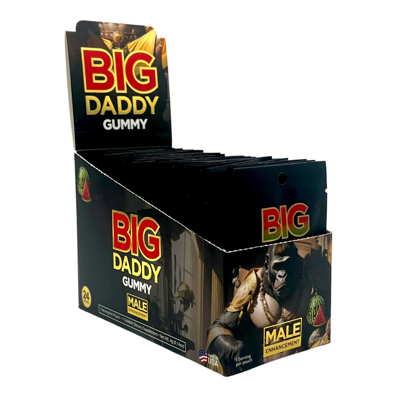 Big Daddy Male Enhancement Gummy - Watermelon | Image 2 | Big Daddy Male Enhancement Gummy – Watermelon