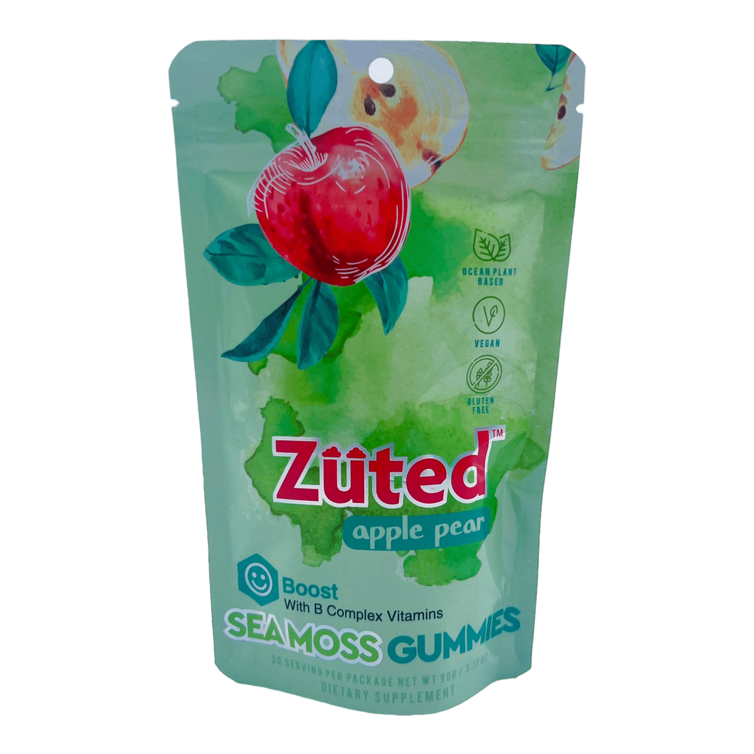 Zuted Apple Pear Sea Moss Boost Gummies BUY 2 GET 1 | Image 2 | Zuted Apple Pear Sea Moss Boost Gummies BUY 2 GET 1