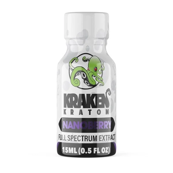 Kraken Kratom Nanoberry Shot 150mg 15mL | Image 1 | Kraken Kratom Nanoberry Shot 150mg 15mL