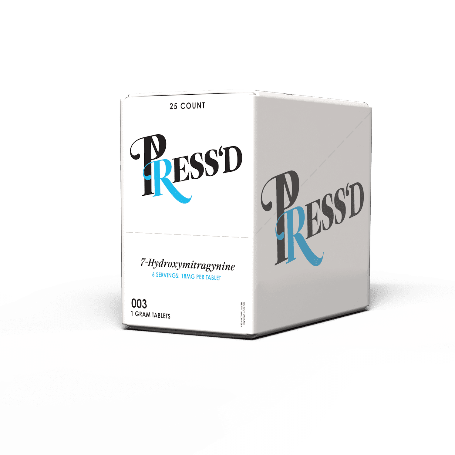 Press'd Kratom Tablets 7OH 18mg | Image 2 | Press’d Kratom Tablets 7OH 18mg