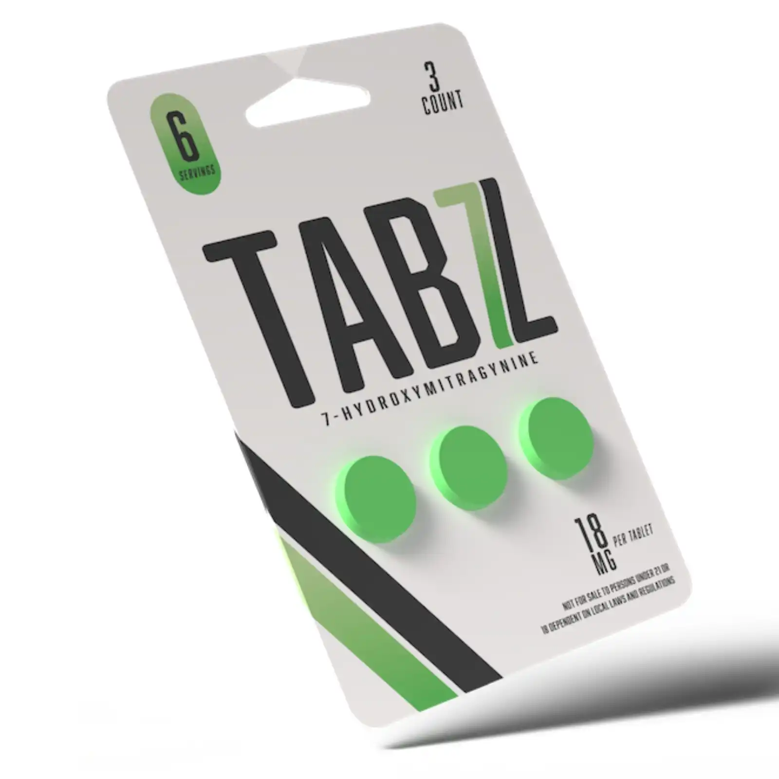 Tabz Kratom 7-OH Tablets 18mg | Image 1 | Tabz Kratom 7-OH Tablets 18mg