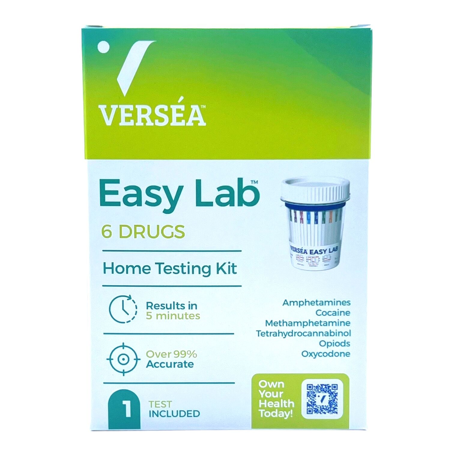 Versea Easy Lab 6 Drug Testing Kit | Image 1 | Versea Easy Lab 6 Drug Testing Kit