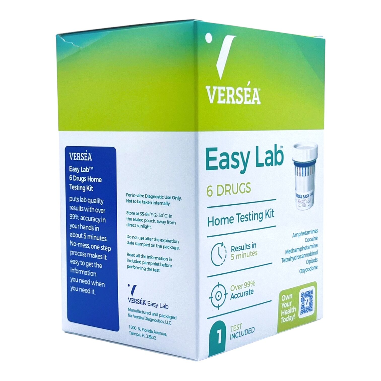 Versea Easy Lab 6 Drug Testing Kit | Image 4 | Versea Easy Lab 6 Drug Testing Kit