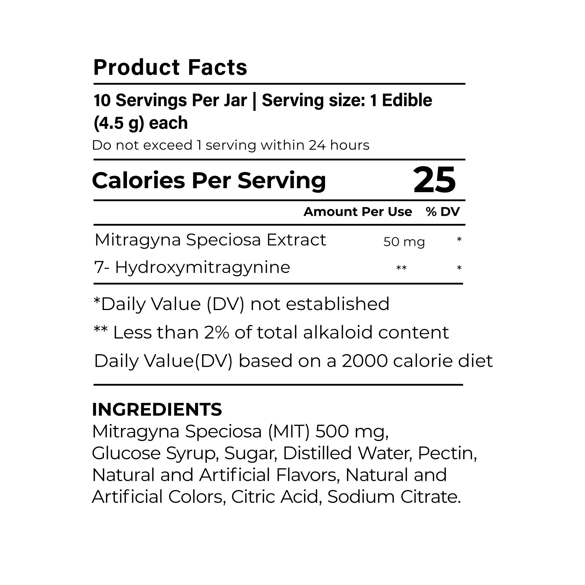 Prof Whyte's Kratom Gummies Blue Razz | Image 2 | Prof Whyte’s Kratom Gummies Blue Razz