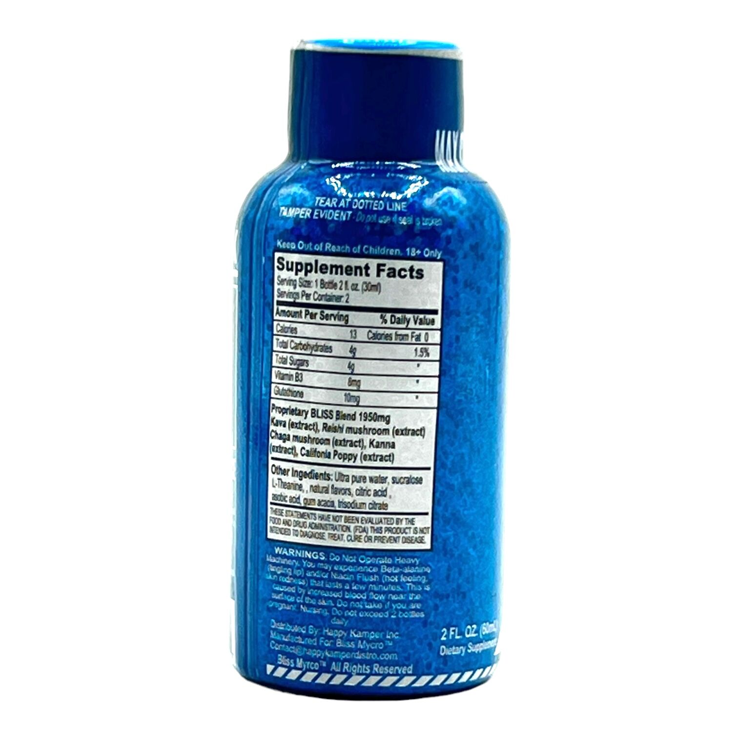 Bliss Mycro MaxChill Nootropic Lemonade Tonic 60mL | Image 3 | Bliss Mycro MaxChill Nootropic Lemonade Tonic 60mL