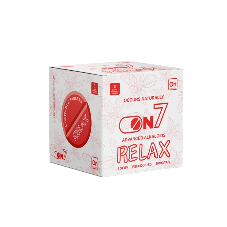 On7 Relax 7-OH Kratom Tablets | Image 4 | On7 Relax 7-OH Kratom Tablets