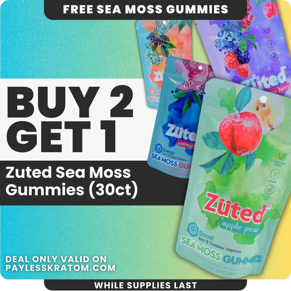 Zuted Apple Pear Sea Moss Boost Gummies BUY 2 GET 1 | Image 1 | Zuted Apple Pear Sea Moss Boost Gummies BUY 2 GET 1