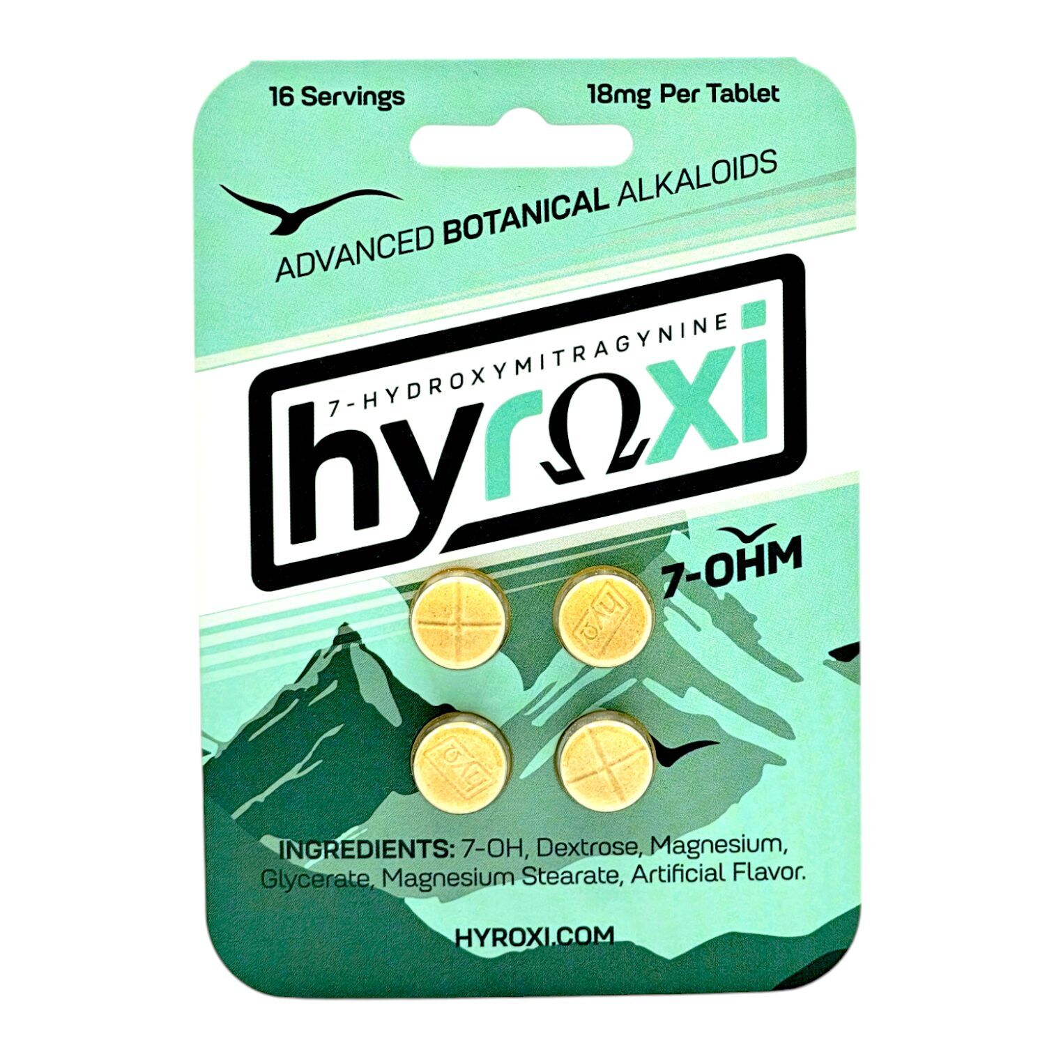 HYROXI Advanced Kratom Tablets | Image 1 | HYROXI Advanced Kratom Tablets