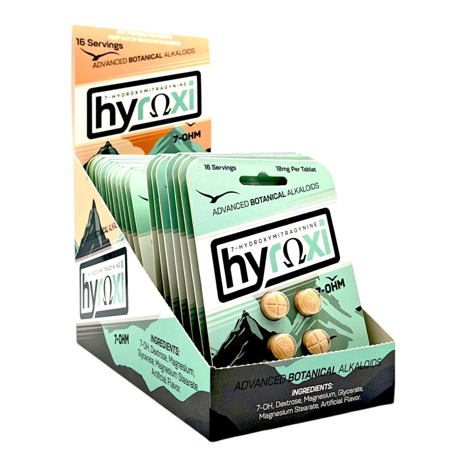 HYROXI Advanced Kratom Tablets | Image 2 | HYROXI Advanced Kratom Tablets