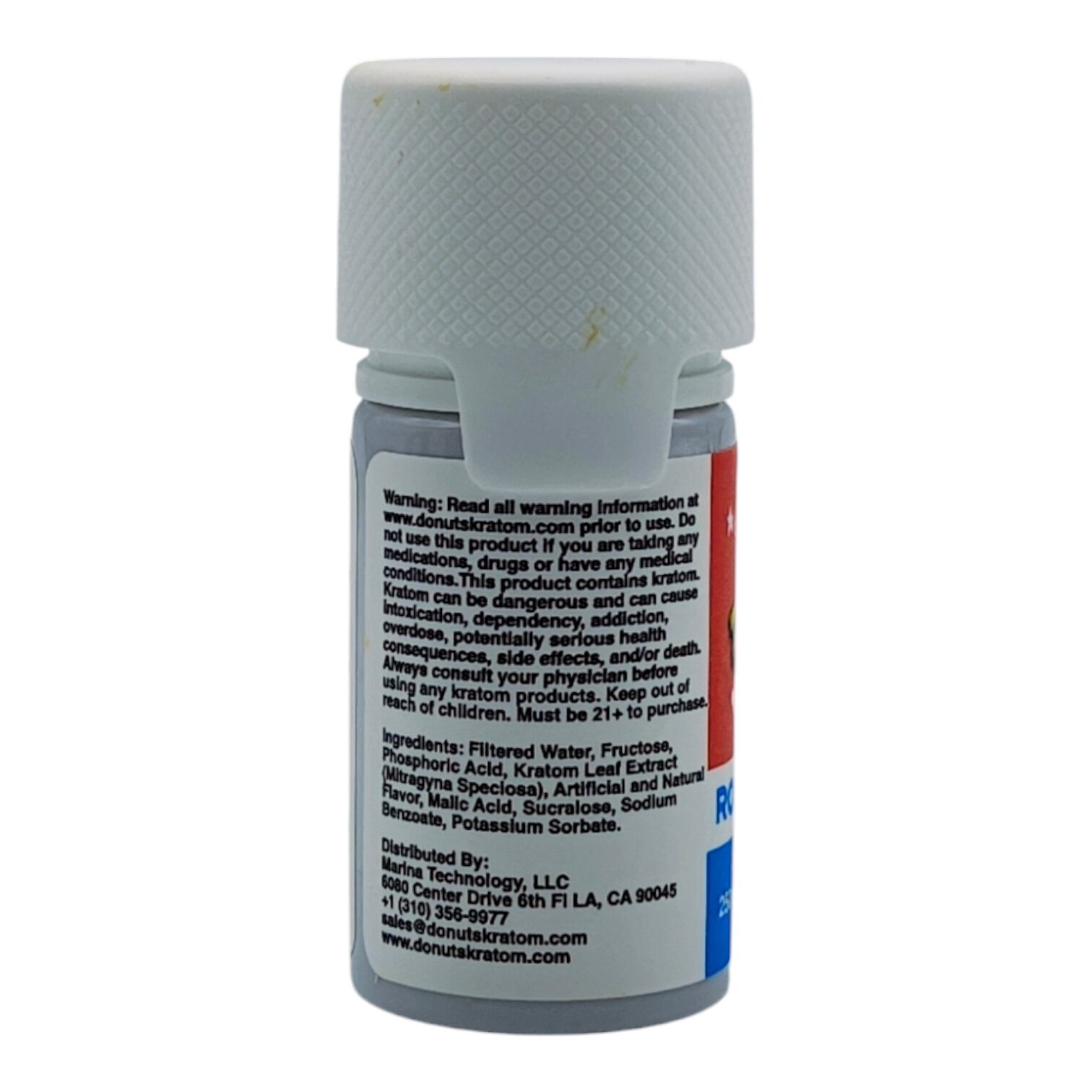 Donuts Gold Rocket Pop Kratom Shot 250mg 30mL | Image 7 | Donuts Gold Rocket Pop Kratom Shot 250mg 30mL