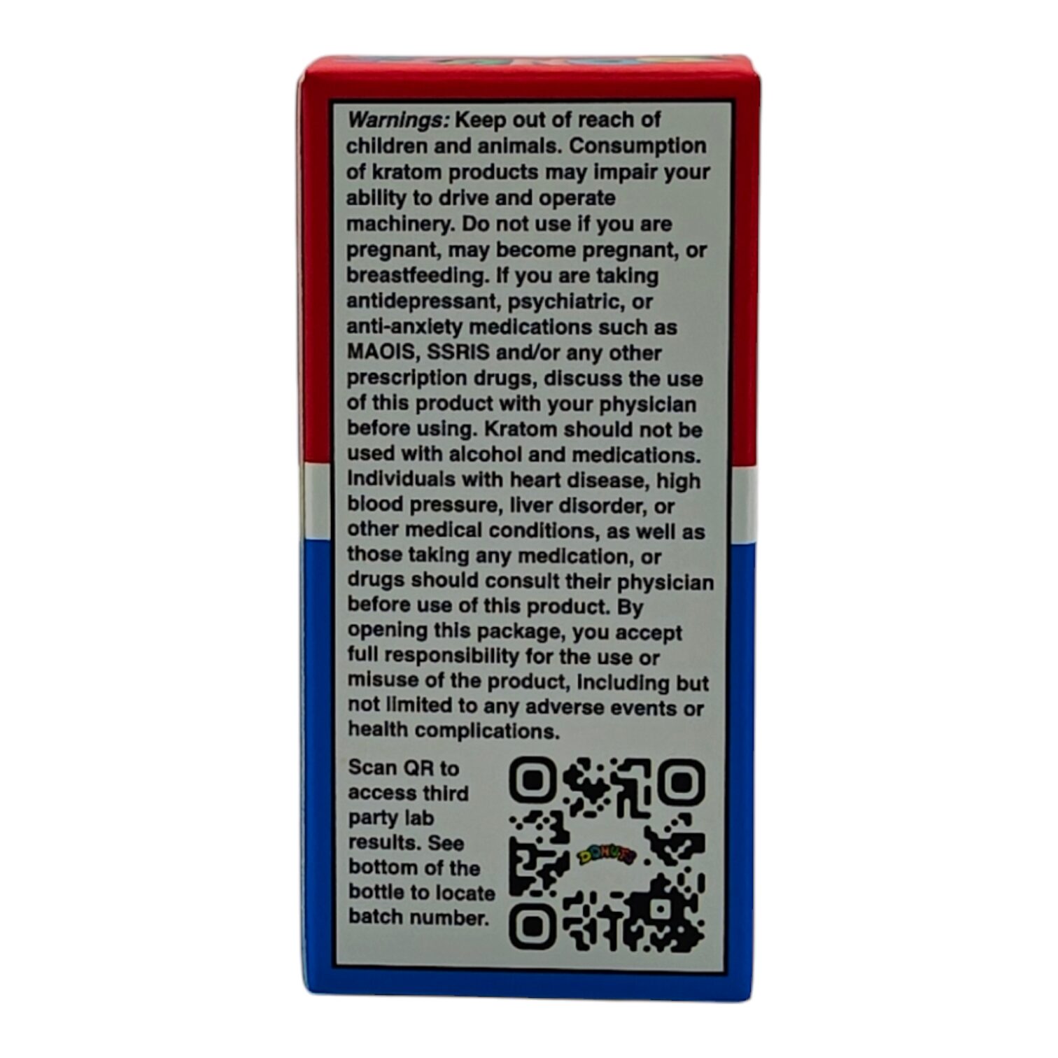 Donuts Gold Rocket Pop Kratom Shot 250mg 30mL | Image 4 | Donuts Gold Rocket Pop Kratom Shot 250mg 30mL