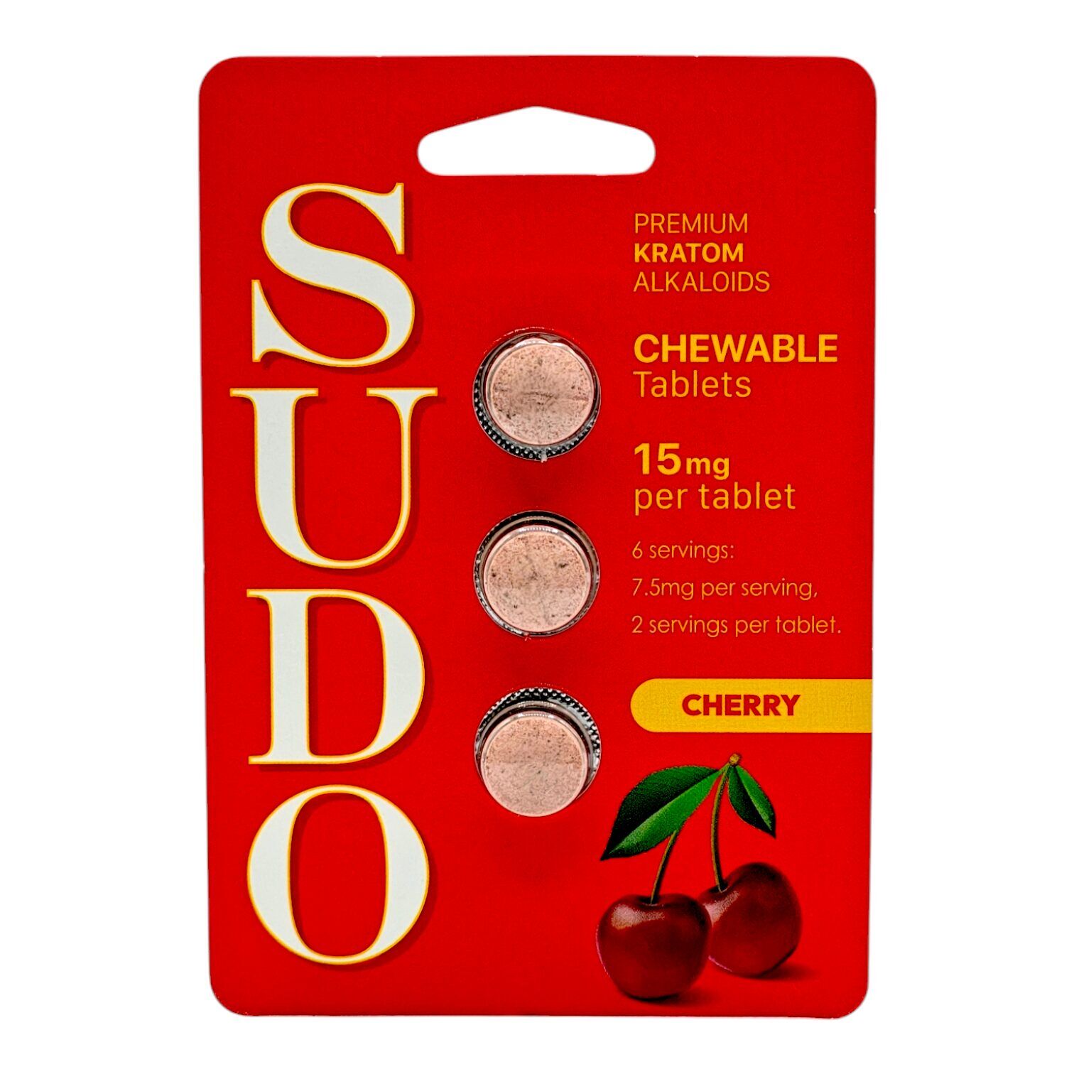 Sudo Premium Chewable Kratom Tablets 15mg | Image 9 | Sudo Premium Chewable Kratom Tablets 15mg