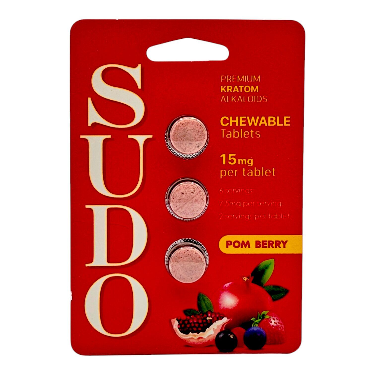 Sudo Premium Chewable Kratom Tablets 15mg | Image 17 | Sudo Premium Chewable Kratom Tablets 15mg