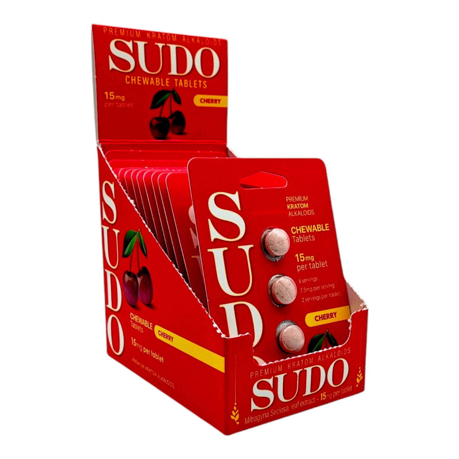 Sudo Premium Chewable Kratom Tablets 15mg | Image 15 | Sudo Premium Chewable Kratom Tablets 15mg