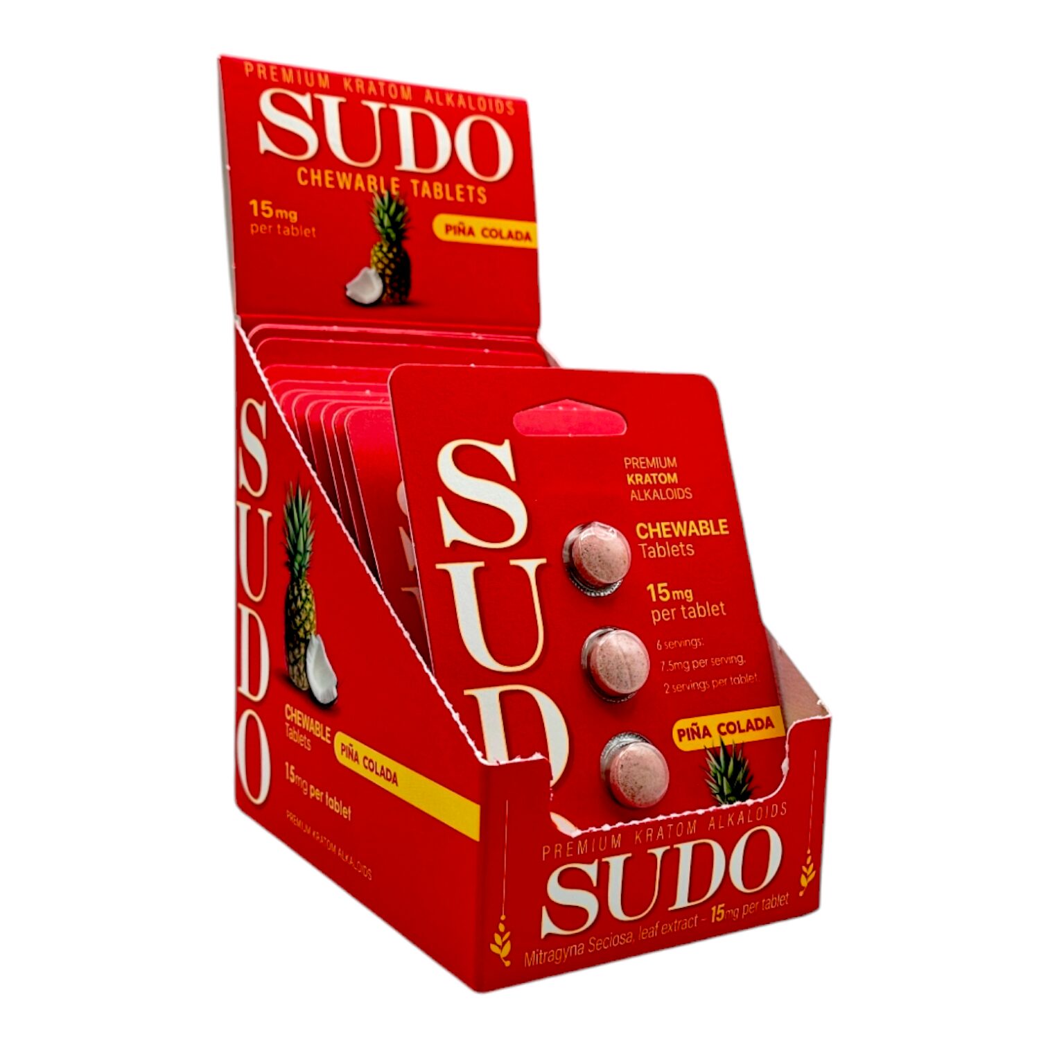 Sudo Premium Chewable Kratom Tablets 15mg | Image 11 | Sudo Premium Chewable Kratom Tablets 15mg