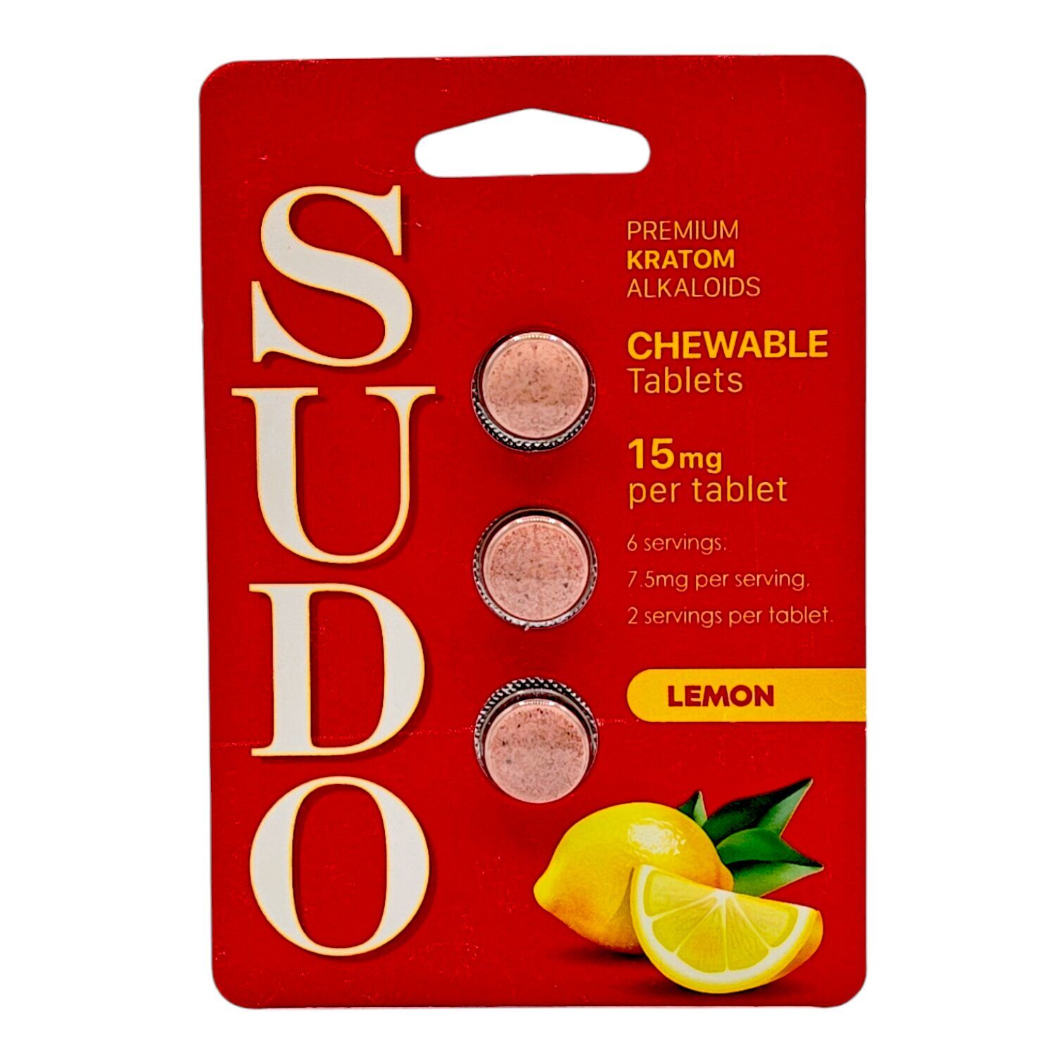 Sudo Premium Chewable Kratom Tablets 15mg | Image 5 | Sudo Premium Chewable Kratom Tablets 15mg